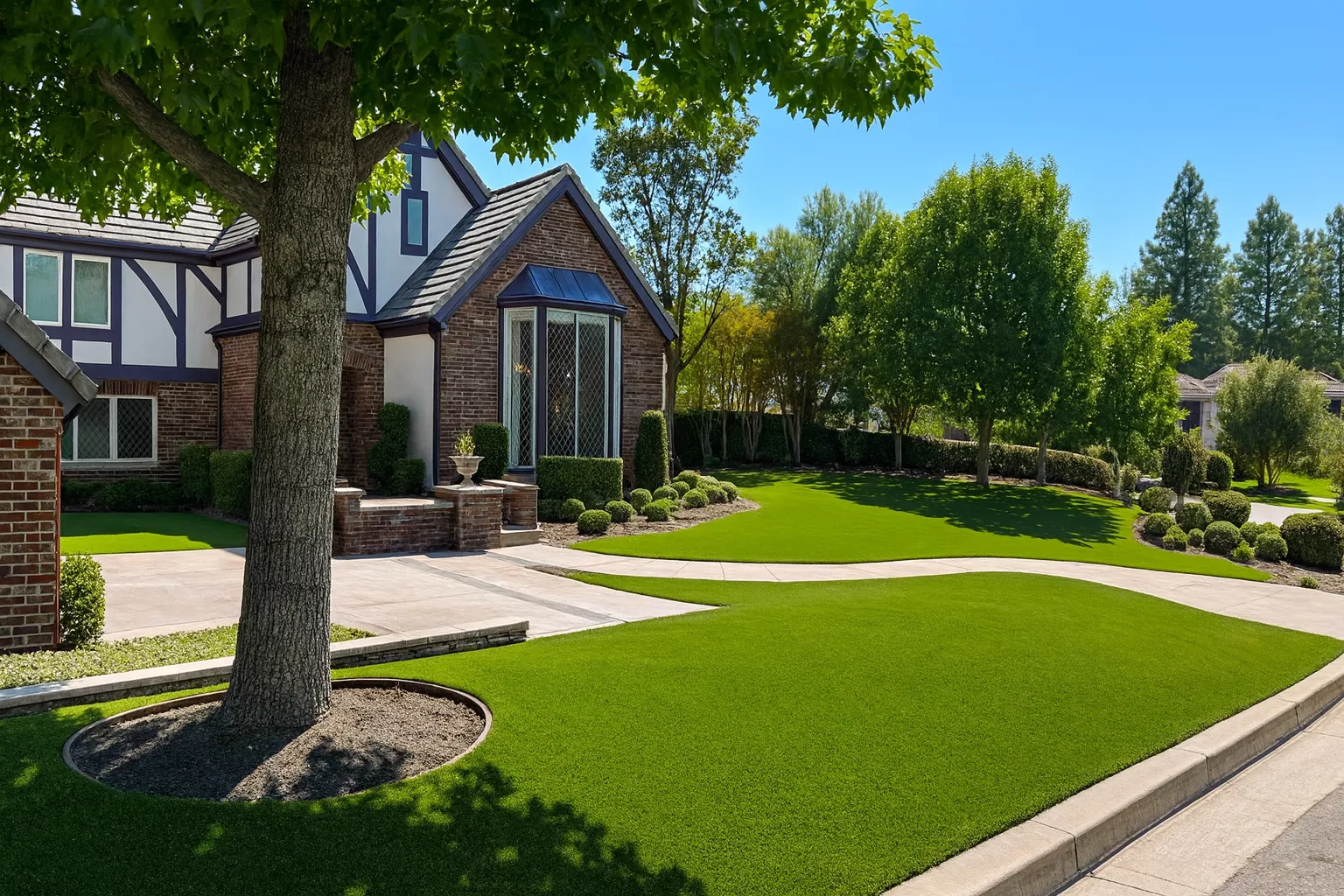 Straightforward lawn solution