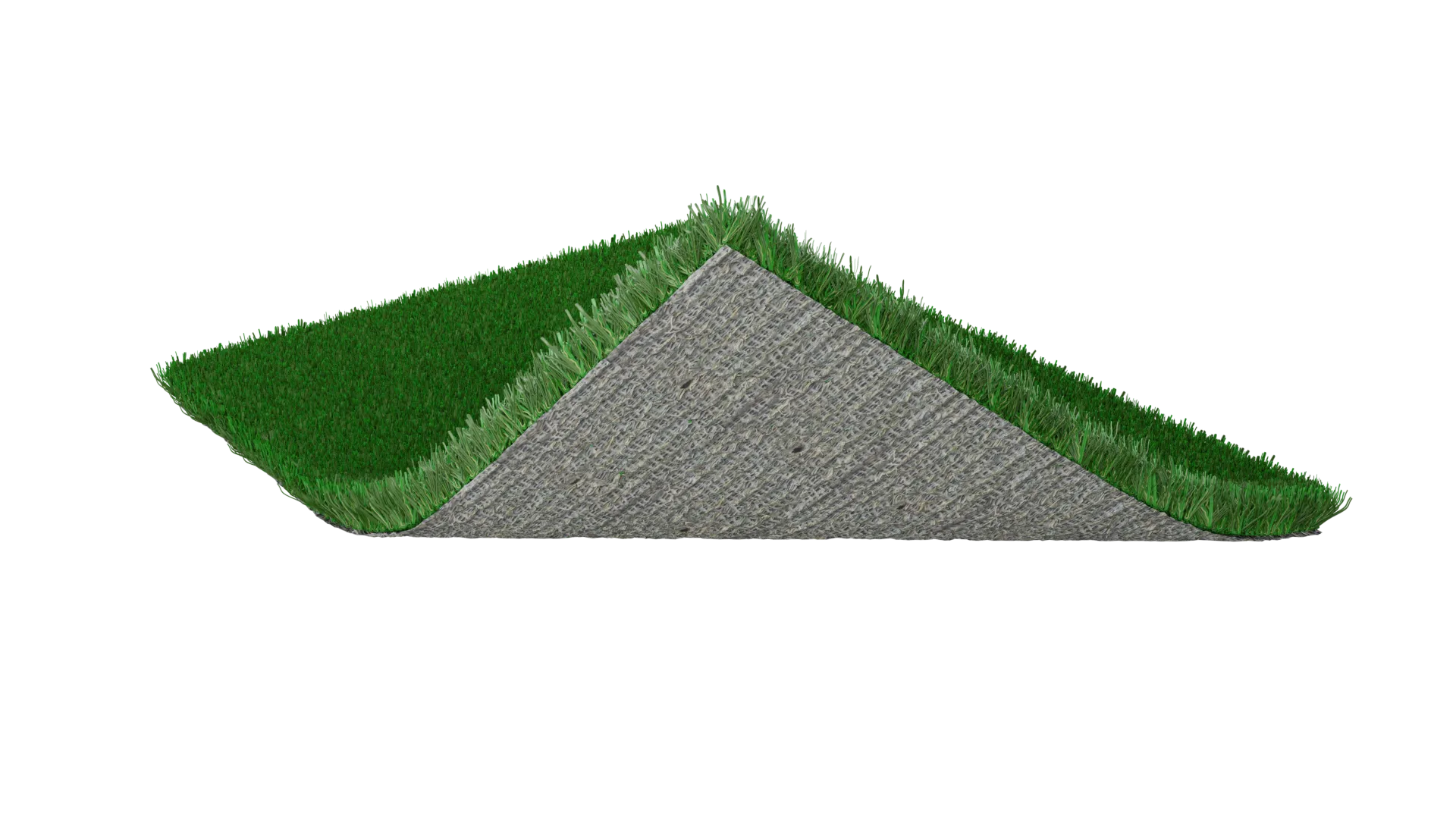 Permeable artificial turf backing material