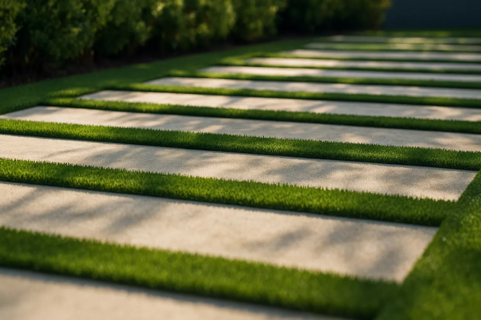 Brushing technique for turf striping